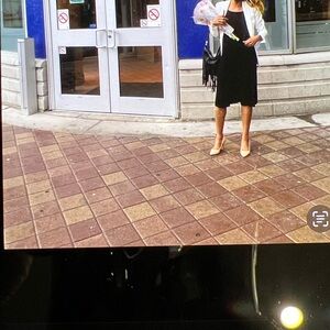 Club Monaco 2 piece set pleased tank and culottes